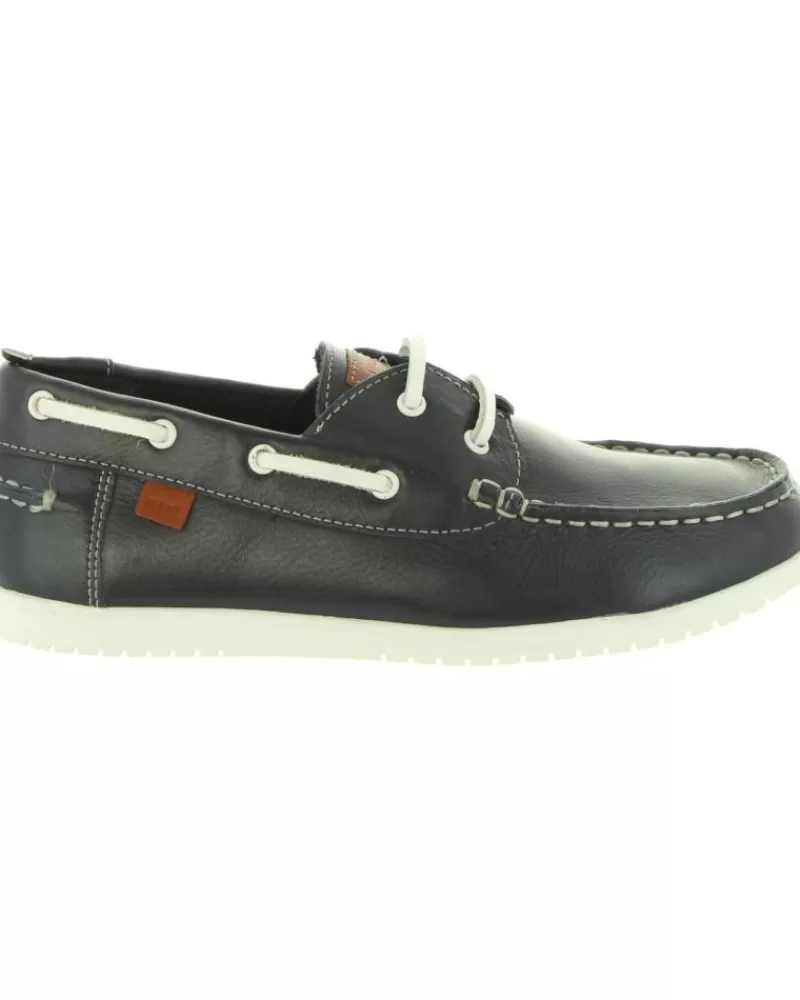 Boy MTNG Boat Shoes-Boy 47522B C19947 Marino