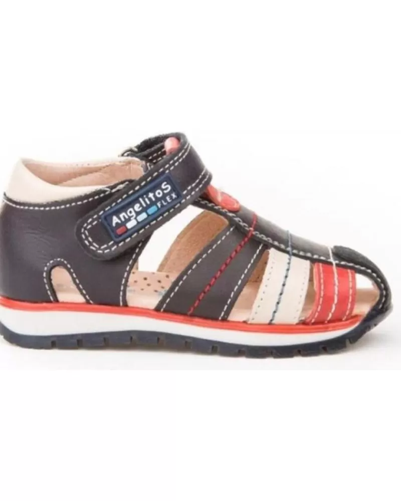 Boy ANGELITOS Sandals-Boy Sandals Sandalias 450 Sandalia Azul