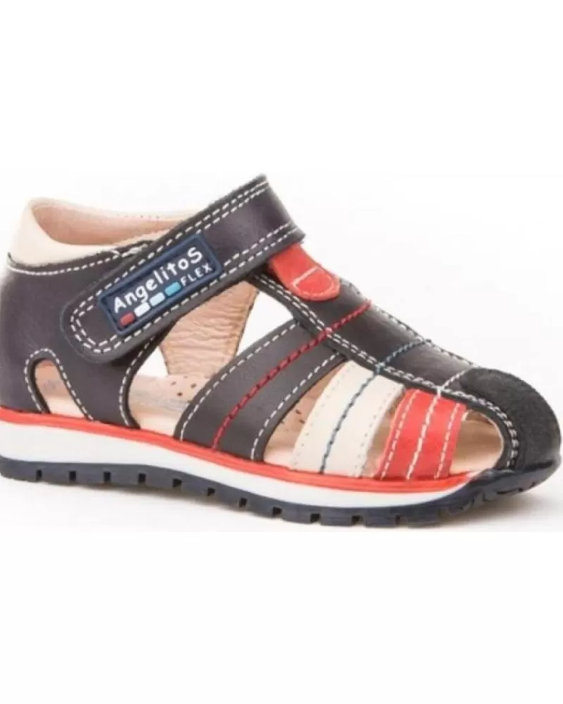 Boy ANGELITOS Sandals-Boy Sandals Sandalias 450 Sandalia Azul