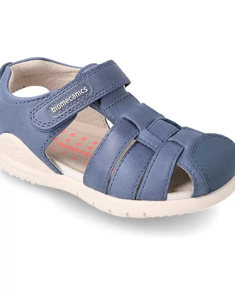 Boy BIOMECANICS Sandals-Boy Sandals Sandalias Piel 232257 Petrol