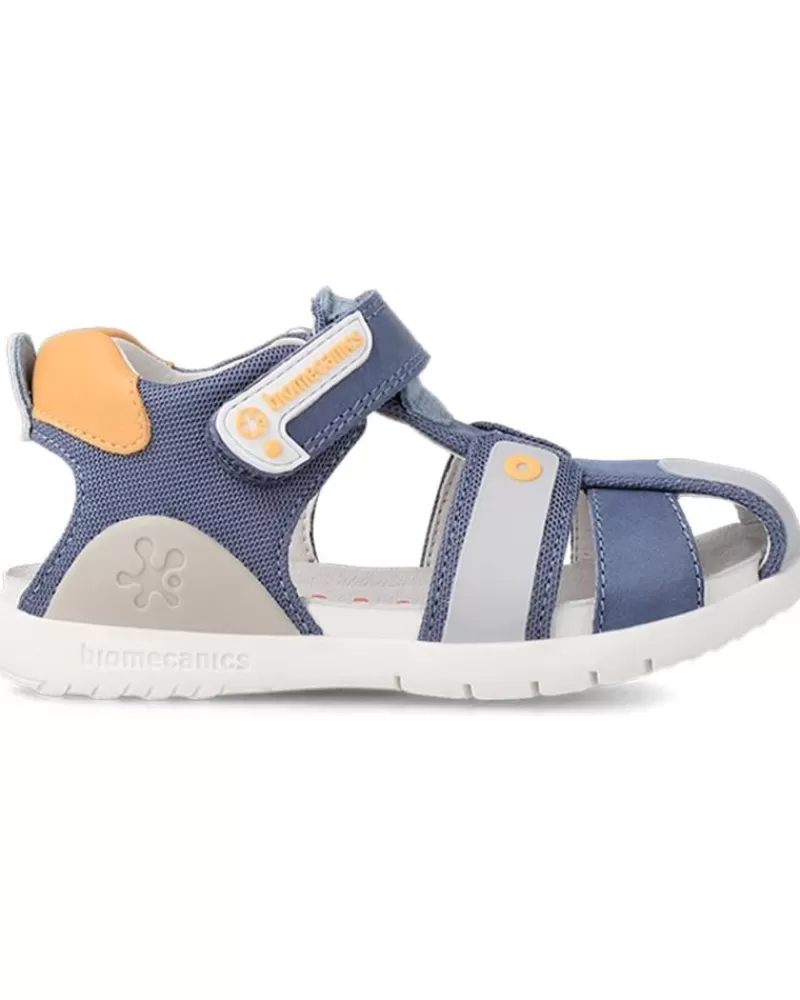 Boy BIOMECANICS Sandals-Boy Sandals Sandalias Piel 232260 Petrol