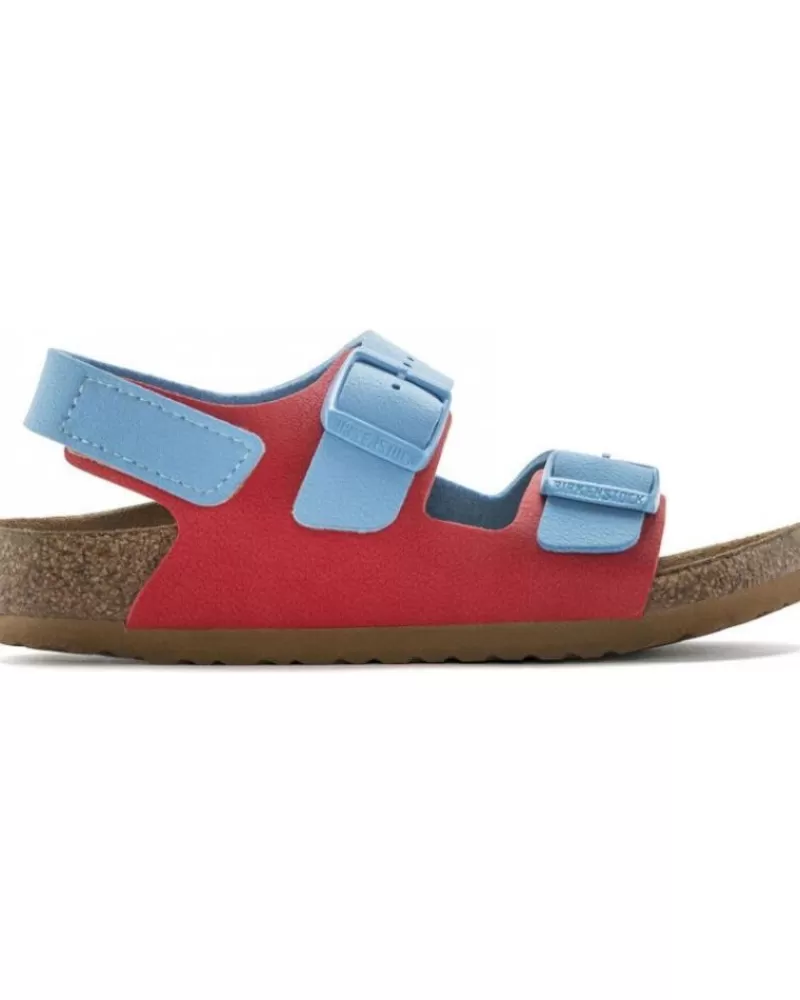 Boy BIRKENSTOCK Sandals-Boy Sandals Sandalias Palu Kids 1024386 Caramel-Blue