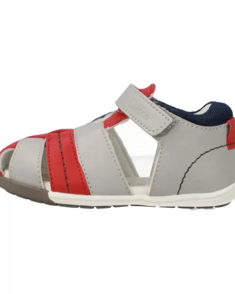 Boy CHICCO Sandals-Boy Sandals Gambero Gris
