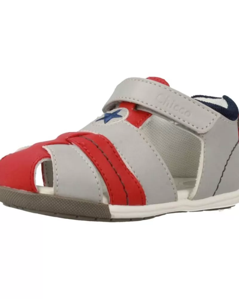 Boy CHICCO Sandals-Boy Sandals Gambero Gris