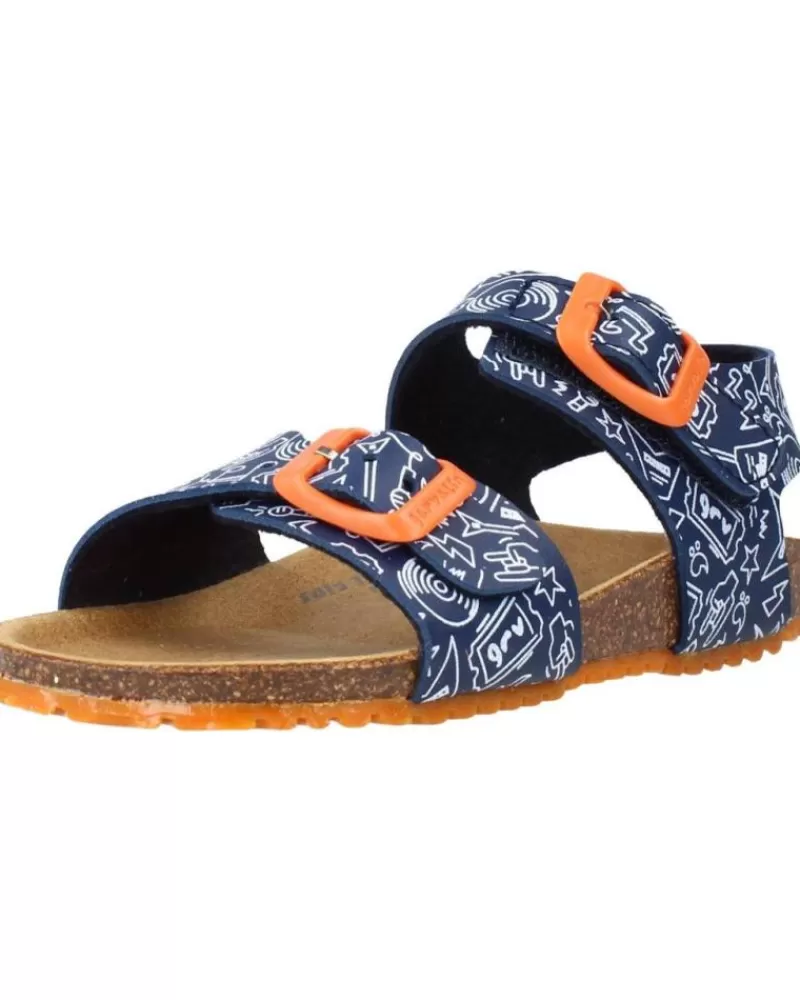 Boy GARVALIN Sandals-Boy Sandals 212661 Azul