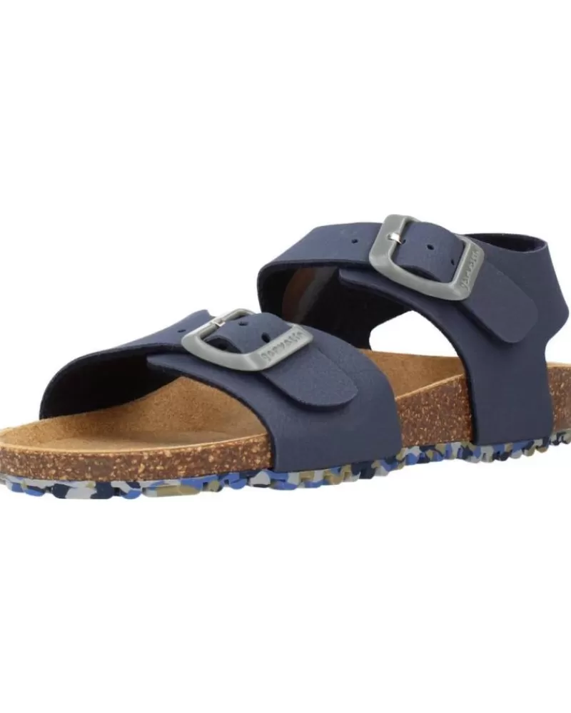 Boy GARVALIN Sandals-Boy Sandals 212663 Azul