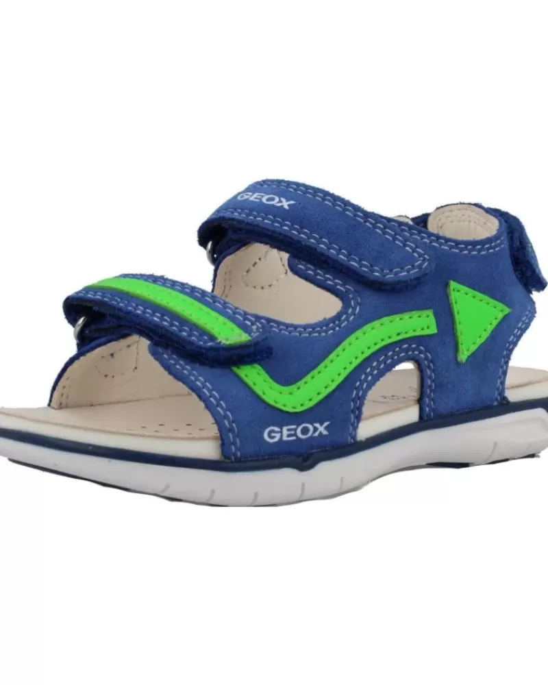 Boy GEOX Sandals-Boy Sandals B Sandal Delhi Boy Azul