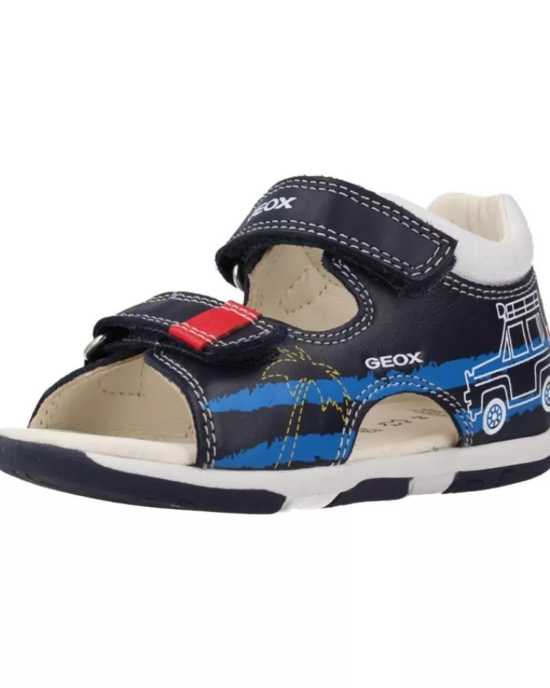 Boy GEOX Sandals-Boy Sandals B Sandal Tapuz Boy Azul