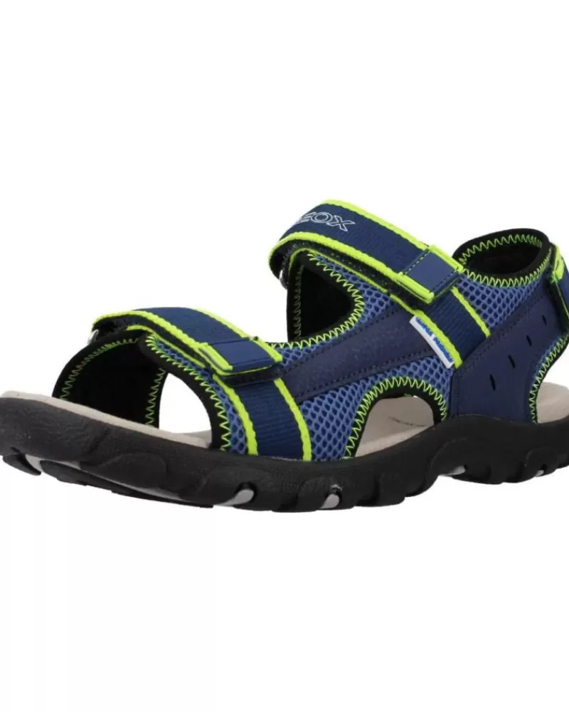 Boy GEOX Sandals-Boy Sandals Jr Sandal Strada Azul