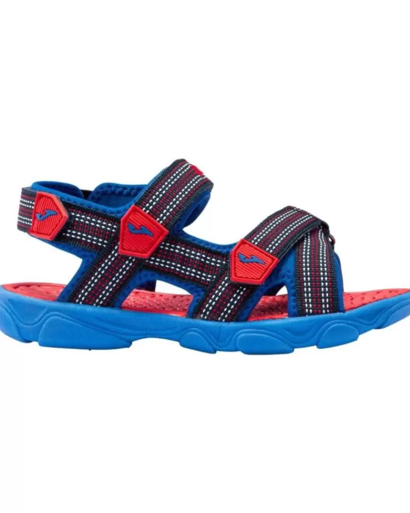 Boy JOMA Flip Flops-Boy Sandals Chancla Nino Royal Rojo S Wavejr2304 Azul