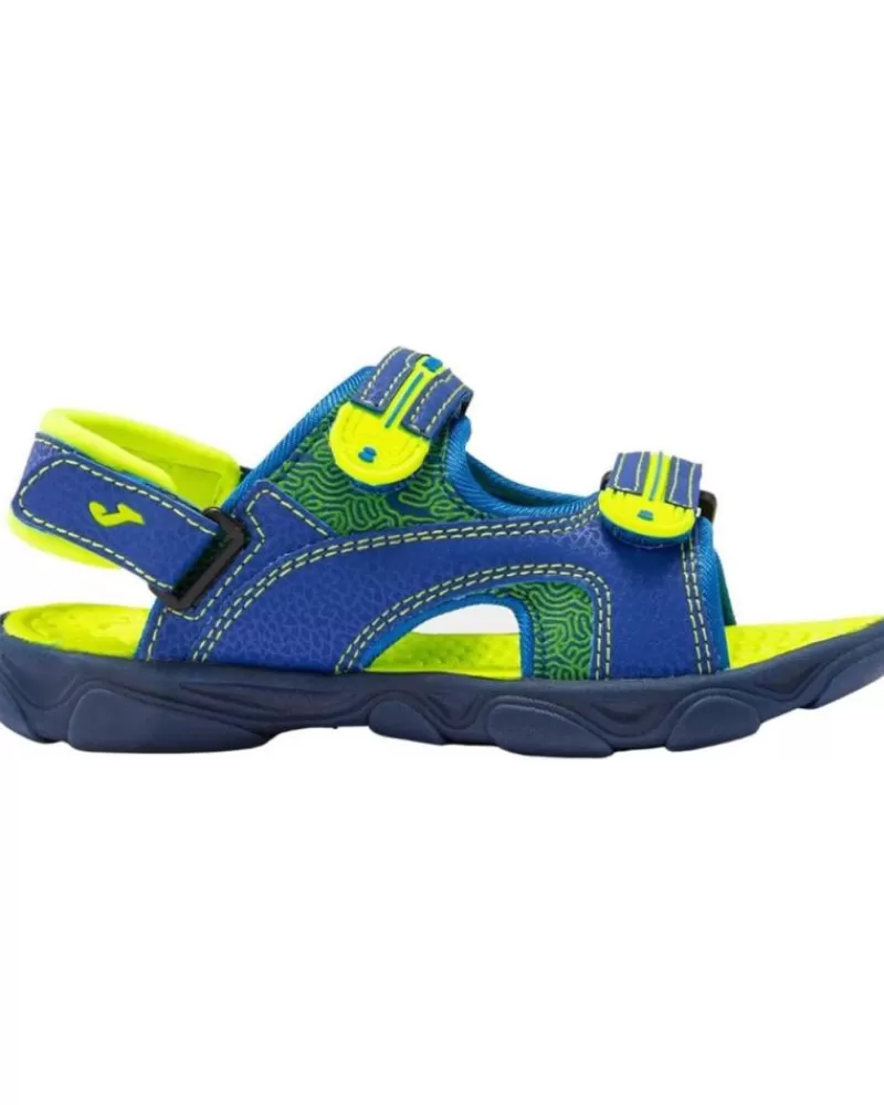 Boy JOMA Sandals-Boy Sandals Chanclas -Fluor Ocean Jr2304V Marino