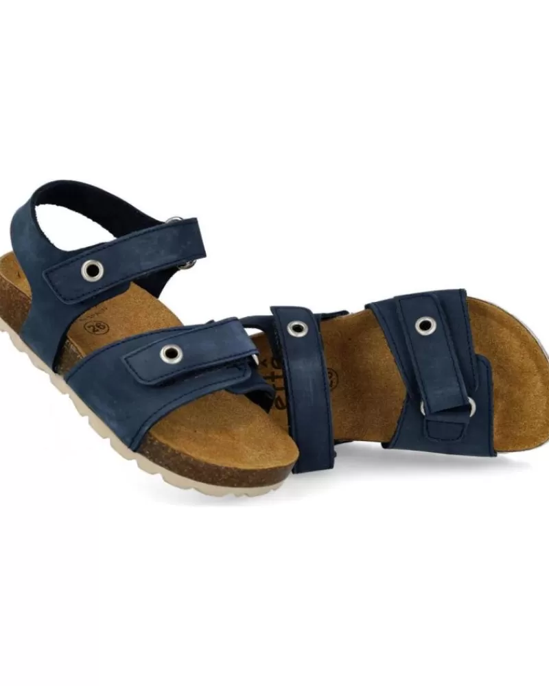 Boy L&R SHOES Sandals-Boy Sandals L&R Shoes Coquette Kiids 15025 Sandalias Bio Nino Azul
