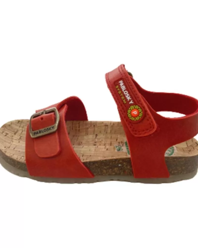 Boy PABLOSKY Sandals-Boy Sandals 508760250012 Rojo