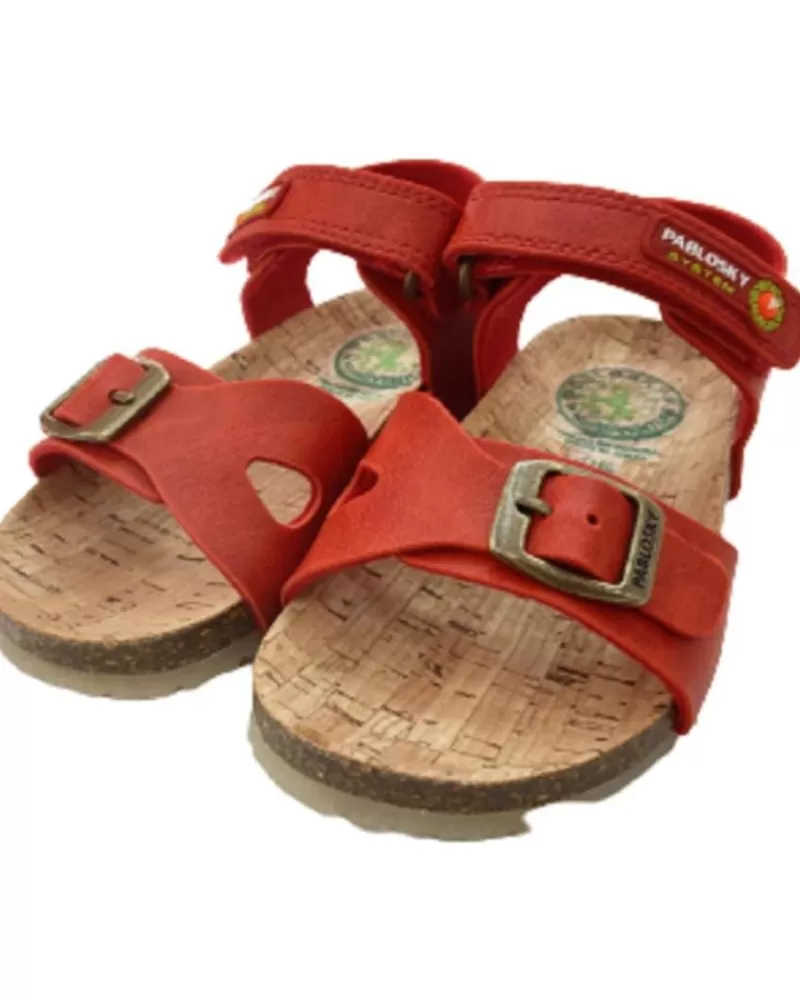 Boy PABLOSKY Sandals-Boy Sandals 508760250012 Rojo