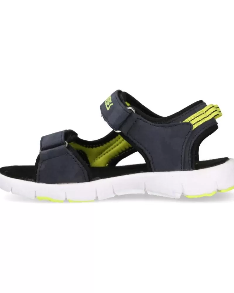 Boy PAREDES Sandals-Boy Sandals Sandalias Verano Nino Rodas Negro Negro