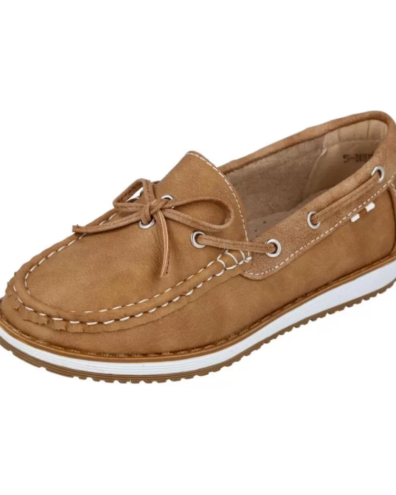 Boy BUBBLE BOBBLE Moccasins-Boy Shoes 5-Ns598B-18 Mocasines Nino Camel