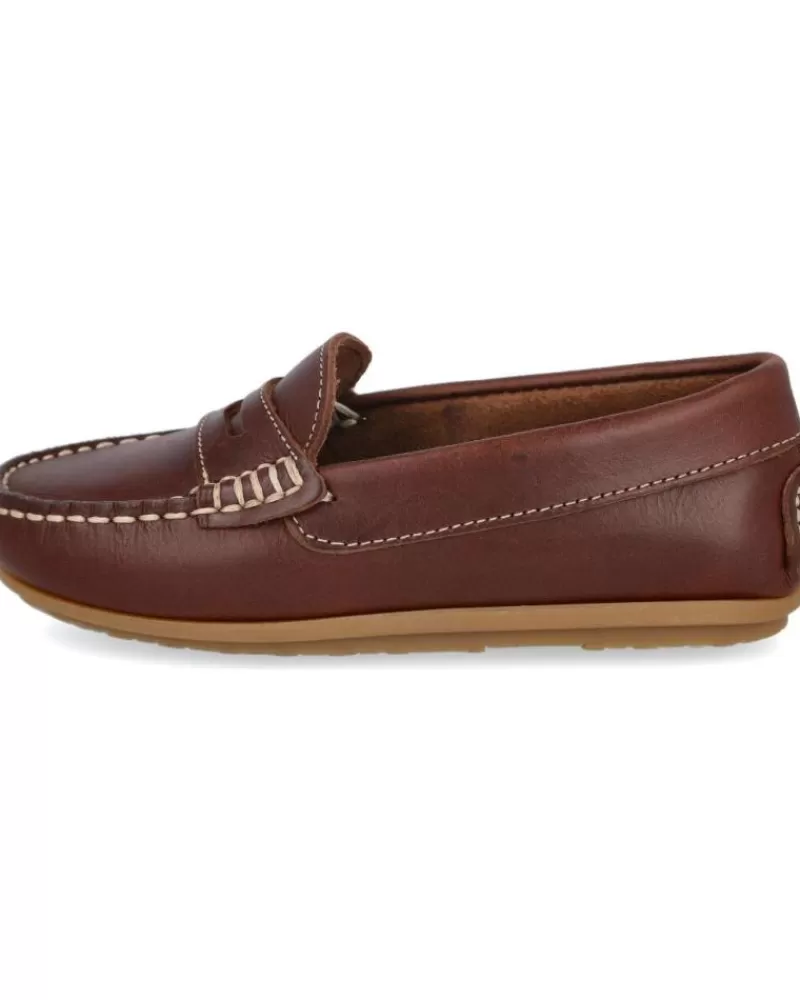 Boy BUBBLE BOBBLE Moccasins-Boy Shoes Espiel 24H 1017 10 Mocasin Nino Cuero