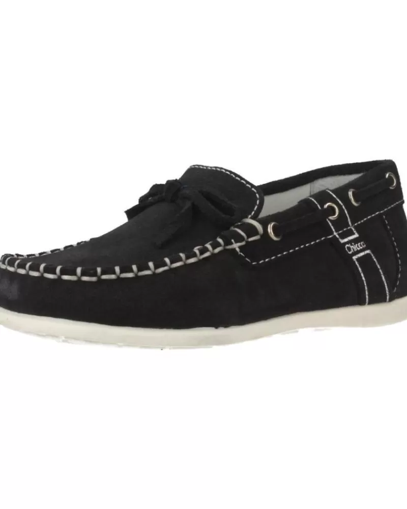 Boy CHICCO Moccasins-Boy Shoes Carlito Azul