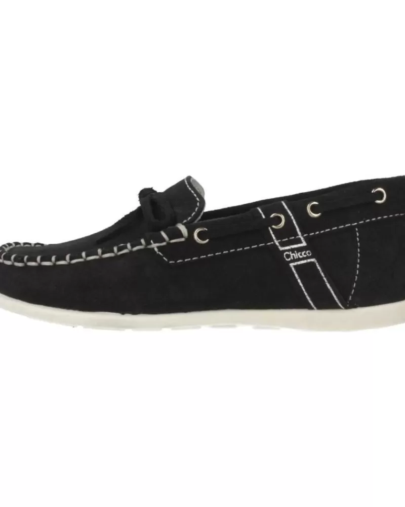 Boy CHICCO Moccasins-Boy Shoes Carlito Azul