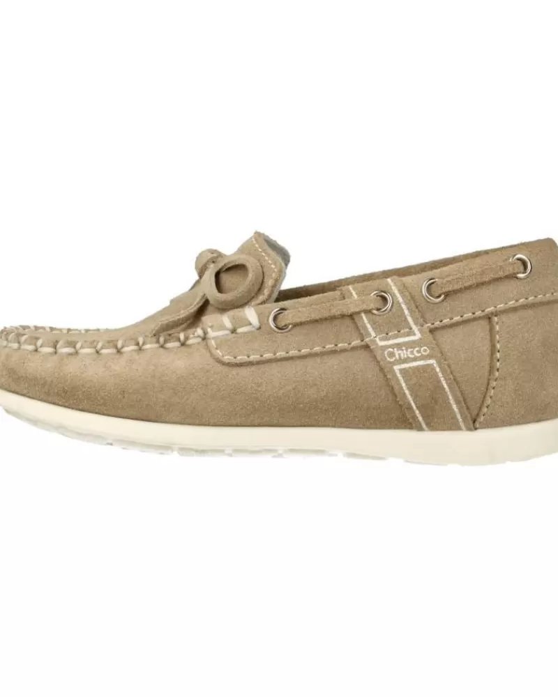 Boy CHICCO Boat Shoes-Boy Shoes Carlito Marron Claro