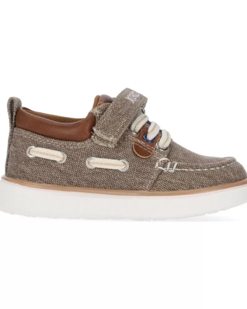 Boy CHIKA10 Boat Shoes-Boy Shoes Rey 02 Taupe-Taupe