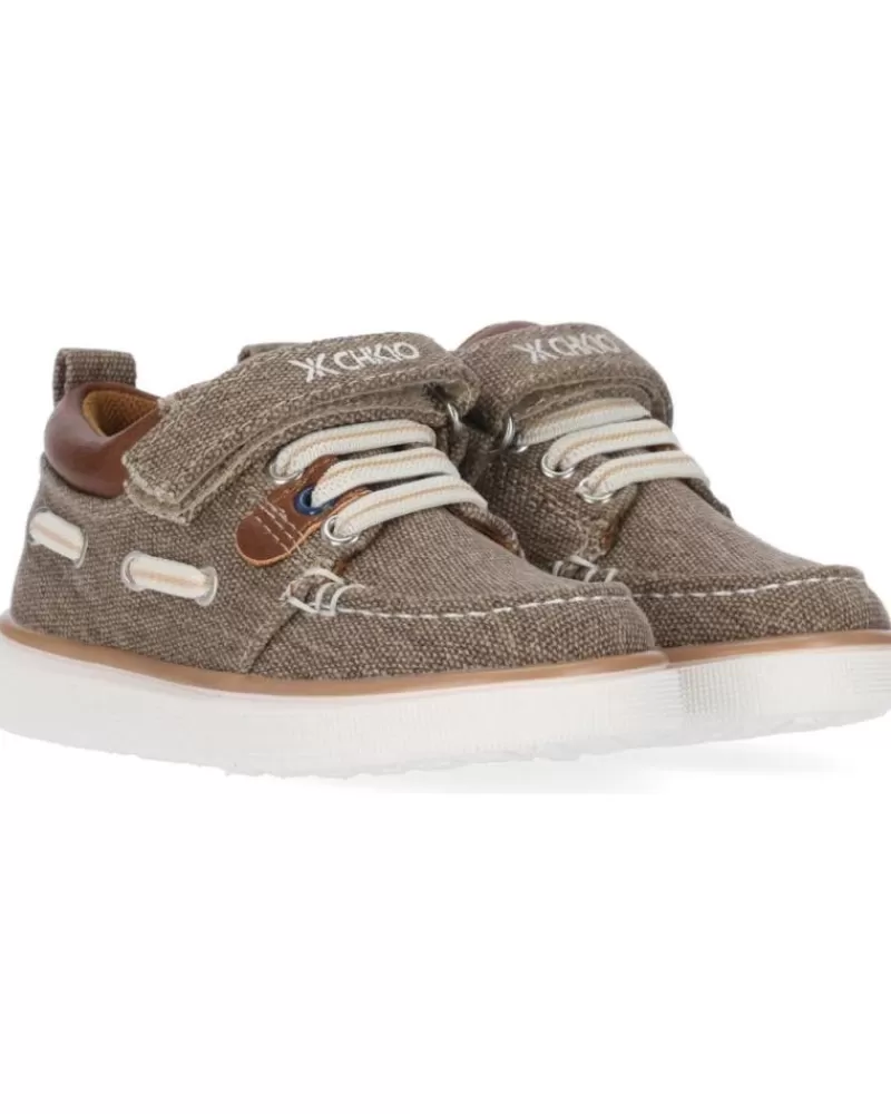 Boy CHIKA10 Boat Shoes-Boy Shoes Rey 02 Taupe-Taupe