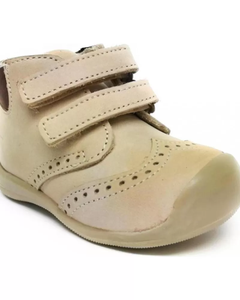 Boy CRIOS Mid Boots-Boy Shoes N-383 Beige