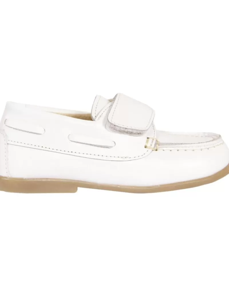 Boy GARATTI Boat Shoes-Boy Shoes Pr0049 White