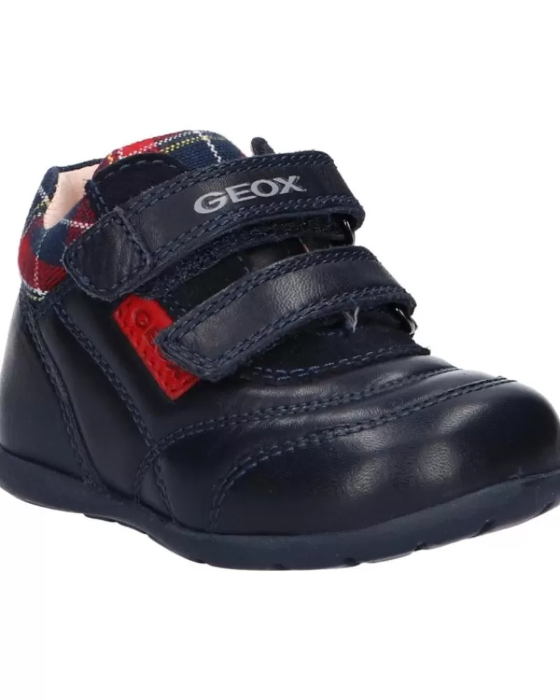 Boy GEOX Shoes-Boy Shoes B0450A 08522 B Kaytan C4021 Dk Navy