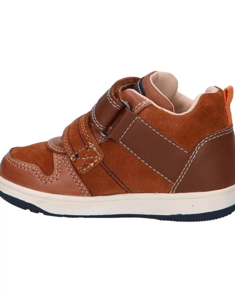 Boy GEOX Shoes-Boy Shoes B161La 022Me B New Flick Boy C0947 Brown-Navy