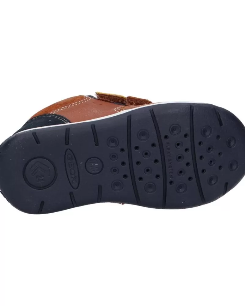 Boy GEOX Shoes-Boy Shoes B260Ba 04622 B Each Boy Cm6F4 Nut-Navy