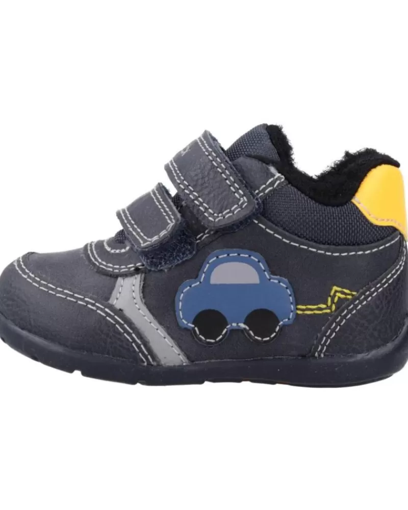 Boy GEOX Shoes-Boy Shoes B Elthan Boy Gris