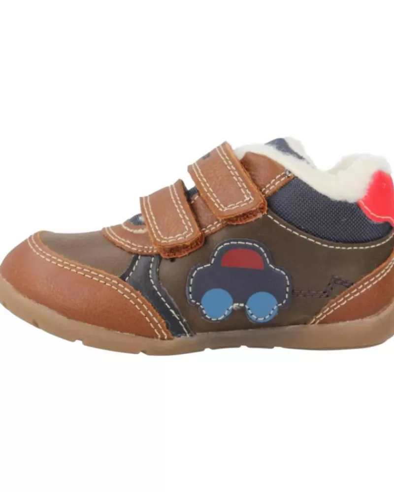 Boy GEOX Shoes-Boy Shoes B Elthan Boy Marron