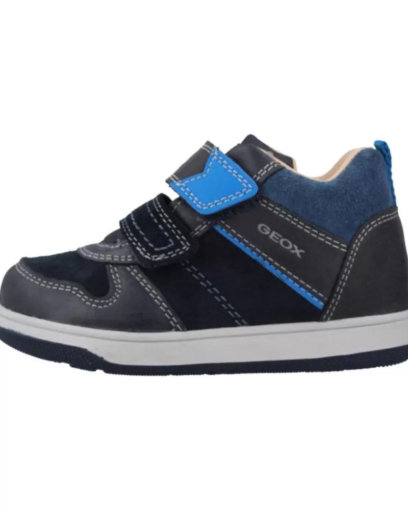 Boy GEOX Shoes-Boy Shoes B New Flick Boy Azul