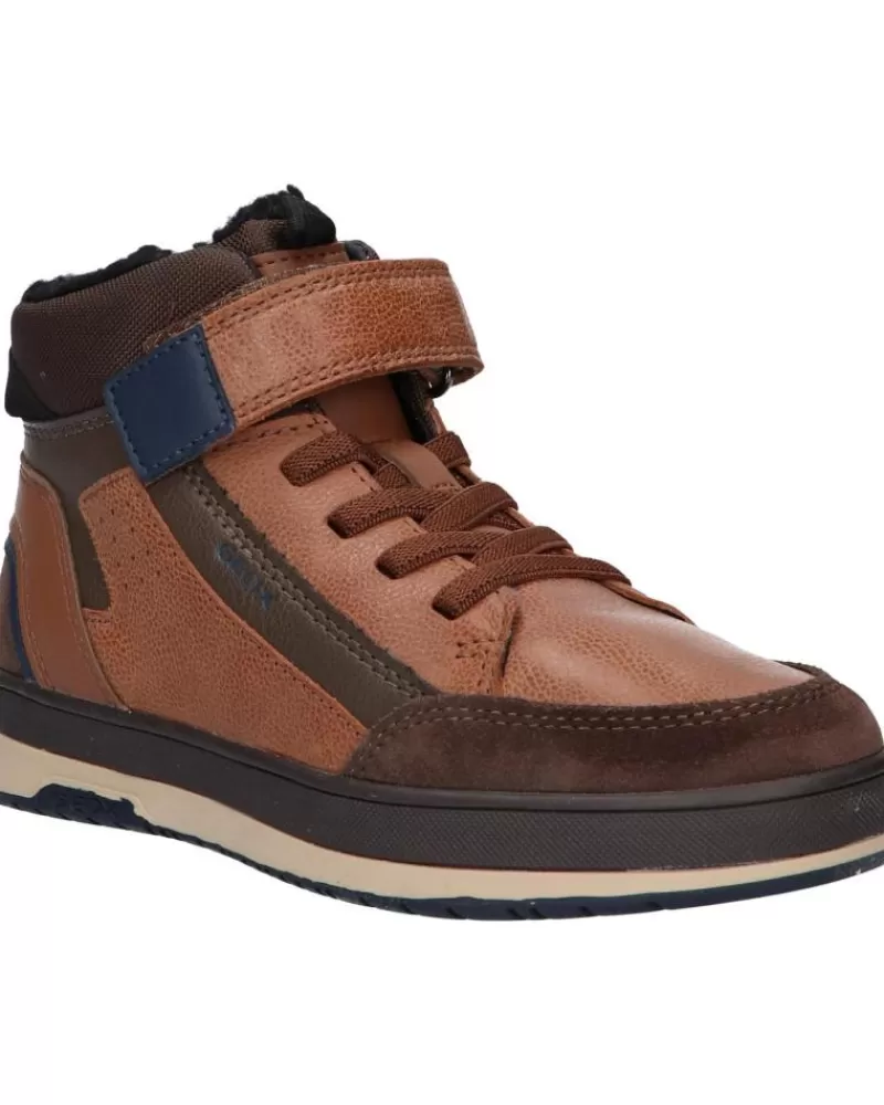 Boy GEOX Shoes-Boy Shoes J04Cxb 0Mwbu J Astuto Boy C0696 Lt Brown-Brown