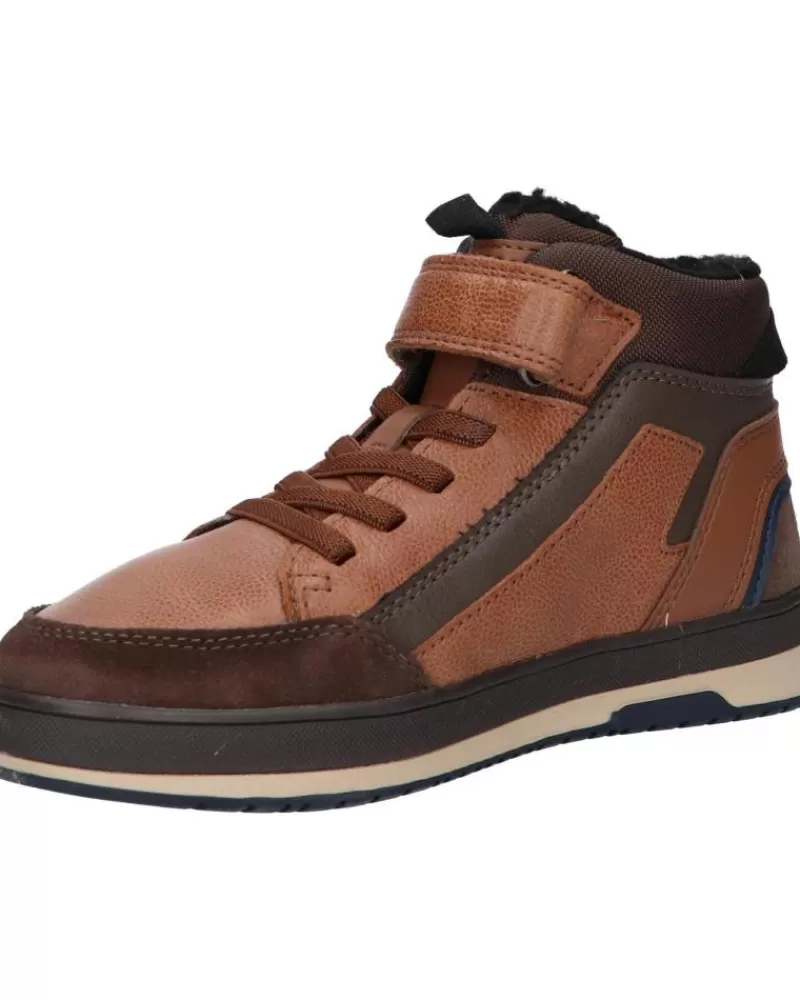 Boy GEOX Shoes-Boy Shoes J04Cxb 0Mwbu J Astuto Boy C0696 Lt Brown-Brown