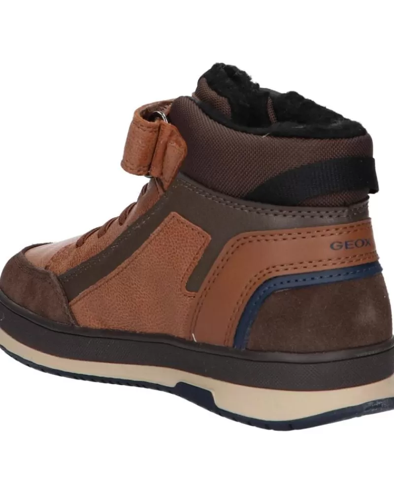 Boy GEOX Shoes-Boy Shoes J04Cxb 0Mwbu J Astuto Boy C0696 Lt Brown-Brown