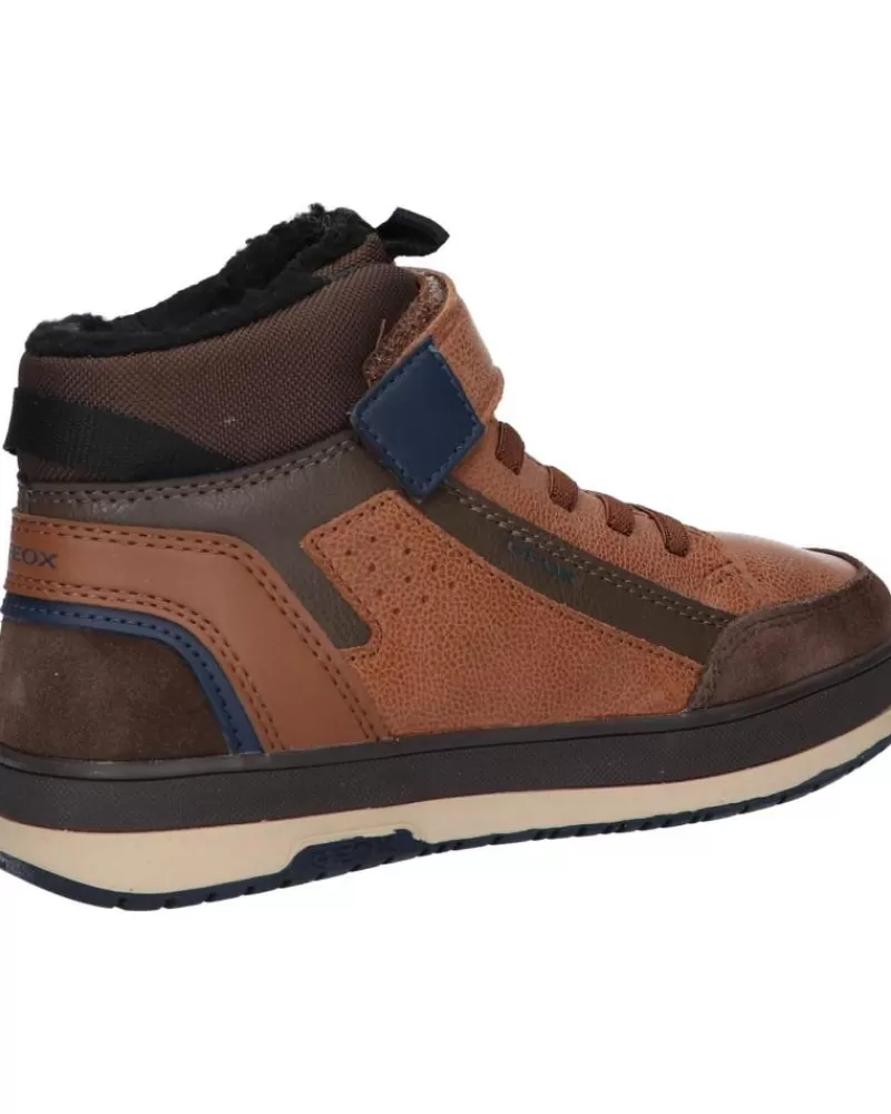 Boy GEOX Shoes-Boy Shoes J04Cxb 0Mwbu J Astuto Boy C0696 Lt Brown-Brown