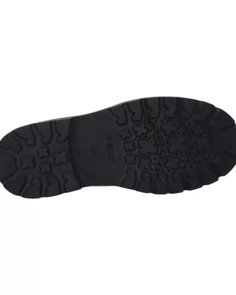 Boy GEOX Shoes-Boy Shoes J16Faa 00045 J Shaylax Boy C6768 Coffee-Dk Olive