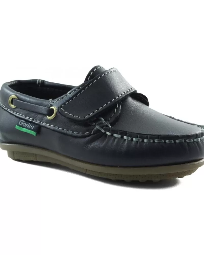 Boy GORILA Boat Shoes-Boy Shoes Anilina Nino Marino