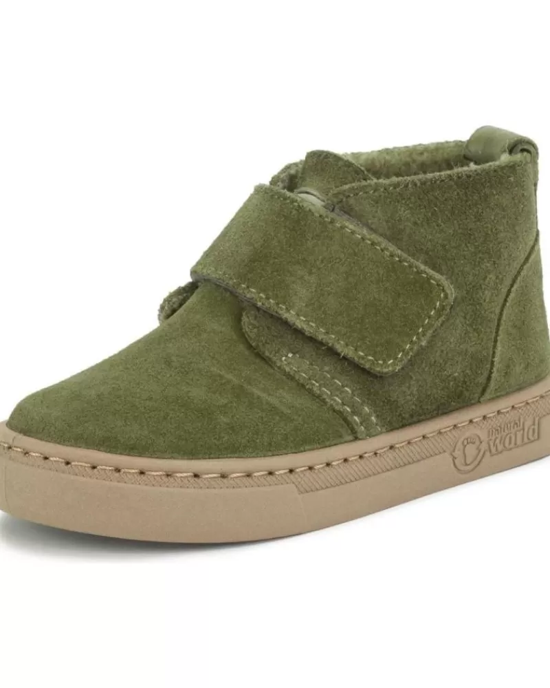 Boy NATURAL WORLD Shoes-Boy Shoes Bota Infantil Blas 6926 N De Serraje Forest