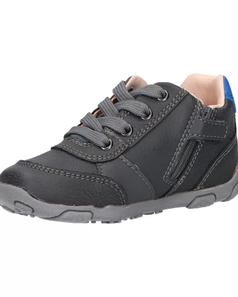 Boy GEOX Sports Shoes-Boy Trainers B0436B 0Mebu B Balu Boy C0071 Dk Grey-Royal