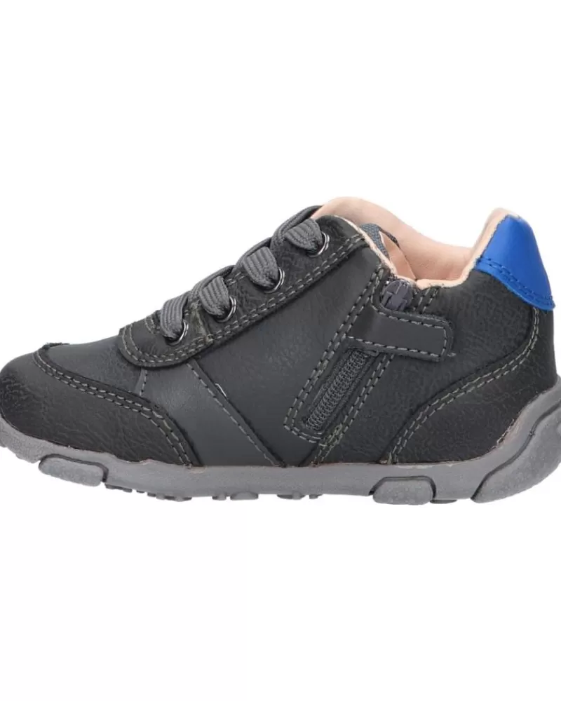 Boy GEOX Sports Shoes-Boy Trainers B0436B 0Mebu B Balu Boy C0071 Dk Grey-Royal