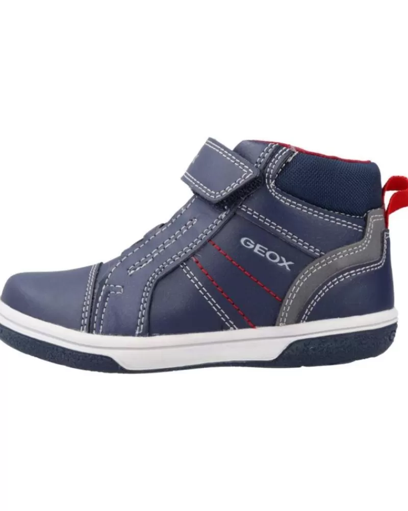 Boy GEOX Sports Shoes-Boy Trainers B Flick Boy Azul