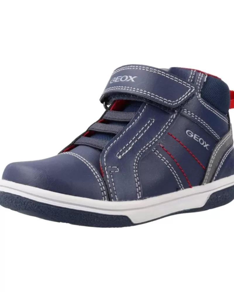 Boy GEOX Sports Shoes-Boy Trainers B Flick Boy Azul