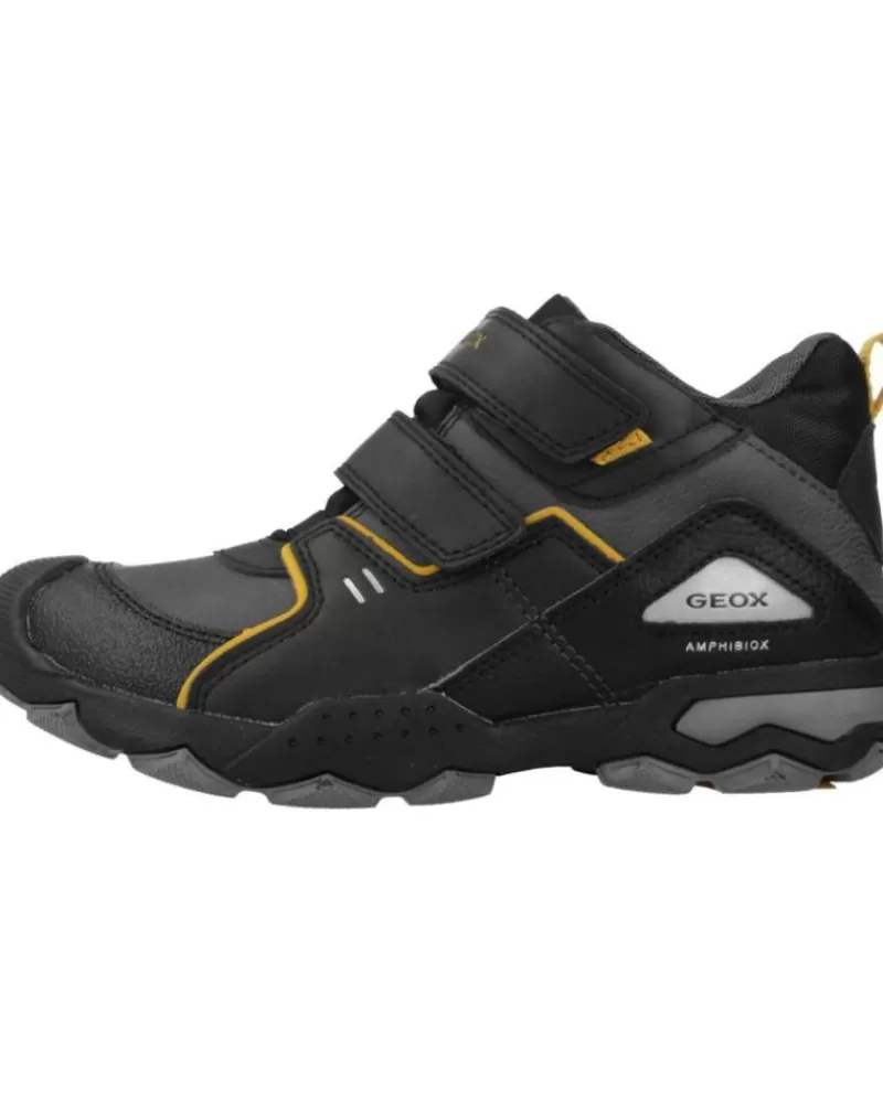 Boy GEOX Boots-Boy Trainers J Buller Boy B Abx Negro