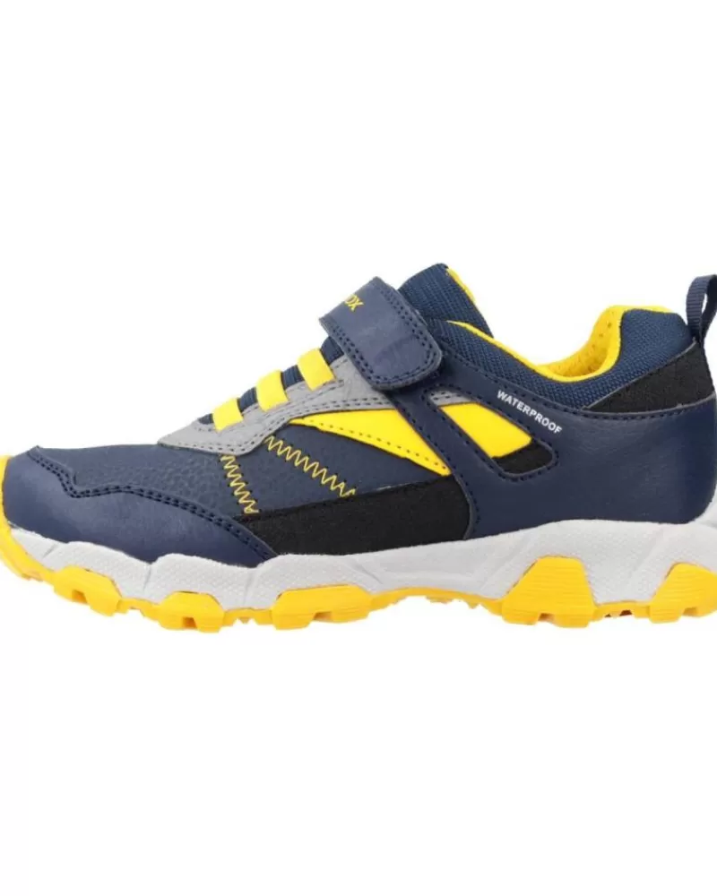 Boy GEOX Sports Shoes-Boy Trainers J Magnetar Boy Wpf A Azul