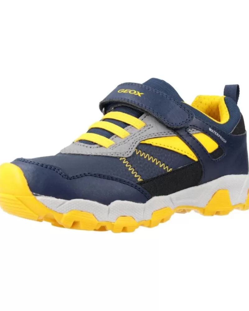 Boy GEOX Sports Shoes-Boy Trainers J Magnetar Boy Wpf A Azul