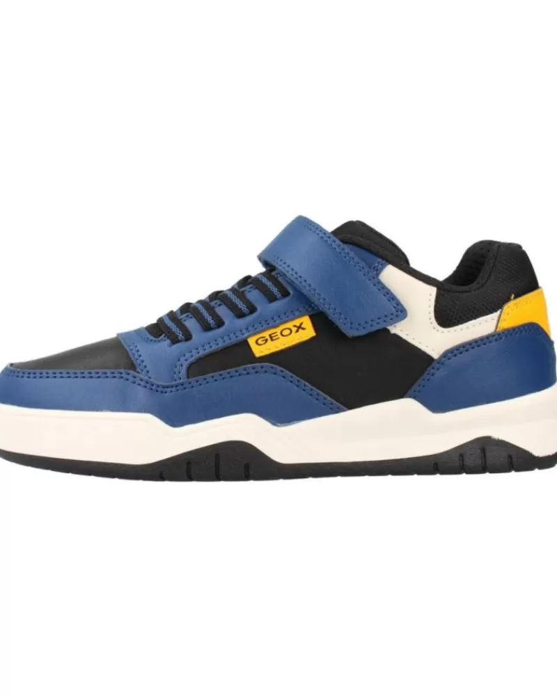 Boy GEOX Sports Shoes-Boy Trainers J Perth B E Azul