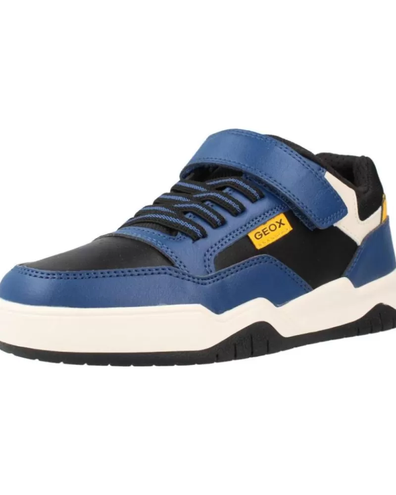 Boy GEOX Sports Shoes-Boy Trainers J Perth B E Azul